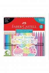 Faber Castell Pastel Renkler Hayal Gücü Seti 10 Pastel 10 Keçeli thumbnail 1