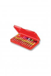 Faber-Castell Altıgen Pastel Plastik Kutu 12li Pastel Boya thumbnail 1