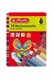 Herlitz Crayon Pastel Tutacakli 10lu Metal Kutu 008 thumbnail 1