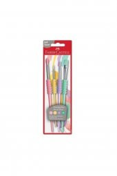 Faber Castell 4lü Pastel Renkler Fırça Seti - 1