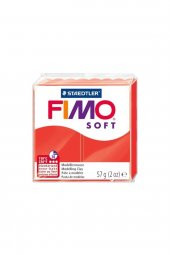 Staedtler Fimo Soft Polimer Kil 24 Indian Red - 1