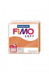 Staedtler Fimo Soft Polimer Kil 57gr. Cognac - 1