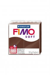 Staedtler Fimo Soft Polimer Kil 75 Chocolate 19047 - 1