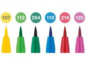 Faber Pitt Artist Pen Fırça Uç 6lı, Bahar Renkleri thumbnail 2