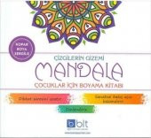 Çizgilerin Gizemi Mandala Boyama Kitabı - 1
