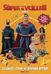 Dc Süper Evciller Takımı - Eğlenceli Oyun ve Boyama Kitabı - Rachel Chlebowski - 1