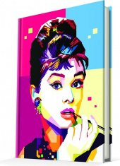 Deffter Pop Art Audrey Hepburn Defter thumbnail 1