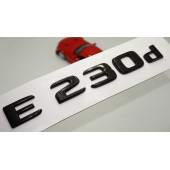 E 230d Bagaj Parlak Siyah ABS 3M 3D Yazı Logo - 1