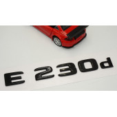 E 230d Bagaj Parlak Siyah ABS 3M 3D Yazı Logo - 3