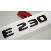 E 230 Bagaj Parlak Siyah ABS 3M 3D Yazı Logo - 1