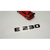 E 230 Bagaj Parlak Siyah ABS 3M 3D Yazı Logo - 2