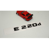 E 220d Bagaj Parlak Siyah ABS 3M 3D Yazı Logo thumbnail 2