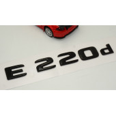 E 220d Bagaj Parlak Siyah ABS 3M 3D Yazı Logo thumbnail 3