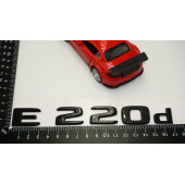 E 220d Bagaj Parlak Siyah ABS 3M 3D Yazı Logo thumbnail 5