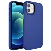 Gpack Apple iPhone 12 Kılıf Botox Mat Silikon Renkli Parlak Tuşlu - 4