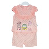 Bibaby Summer Days Bebek Takımı - 2 li - Somon - 1