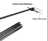 Elia - Olivpower - Taral - Sak 934 Zeytin Hasat Makinası Karbon Fiber Çubuk - 5 mm 10 Adet - 5