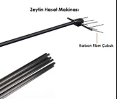 Elia - Olivpower - Taral - Sak 934 Zeytin Hasat Makinası Karbon Fiber Çubuk - 5 mm 10 Adet - 2