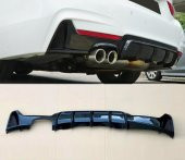 BMW 4 SERİSİ F32 F33 F36 M PERFORMANCE 428İ DİFÜZÖR PARLAK SİYAH - 1