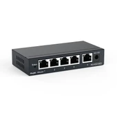 Ruijie Reyee RG-ES105D 5 Port 10/100 Fast Ethernet Tak Çalıştır Switch Metal Kasa - 1