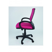 CLK Fileli Petek Ofis Büro Bilgisayar Koltuğu Sandalyesi PEMBE - 2