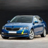 Skoda Octavia 3 2017-2020 Ön Sol Sis Farı Çerçevesi Krom 5E0807681G - 1