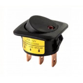 LEDLİ ON-OFF ANAHTAR 25A 12VDC 3P KIRMIZI - 1