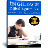 İngilizce Dijital Eğitim Seti (2500 PDF Sayfası ve Kodlarla İngilizce) - 1