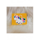 Sarı Unicorn Kokulu Not Defteri - 1
