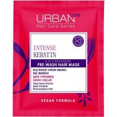 URBAN Care Intense Keratin Aşırı Yıpranmış Saçlar Onarıcı Duş Öncesi Saç Bakım Maskesi-Vegan -50ML - 2