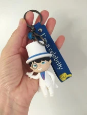 Dedektif Conan Silikon Anahtarlık Çanta Süsü Oyuncak Araba Süsü thumbnail 2