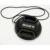 Sony 67mm Lensler İçin Snap On Lens Kapağı Bağcıklı - 5
