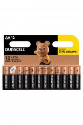 Alkalin AA Piller, 12li Paket - 1