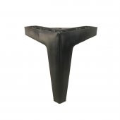 Kartal Lükens Ayak Mobilya Koltuk Çekyat Ayağı 15 cm Siyah - 1