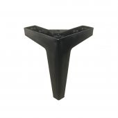 Kartal Lükens Ayak Mobilya Koltuk Çekyat Ayağı 15 cm Siyah - 3