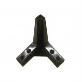 Kartal Lükens Ayak Mobilya Koltuk Çekyat Ayağı 15 cm Siyah - 4