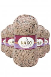 5 Adet Vega Tweed Premium Akrilik El Örgü İpi Yünü No: 31751 - 1