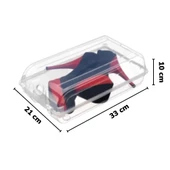 Piev Kadın Ayakkabı Saklama Düzenleme Kutusu 6 Lı thumbnail 2