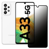 Samsung Galaxy A33 5G Hayalet Privacy Gizli Seramik Mat Ekran Koruyucu - 1