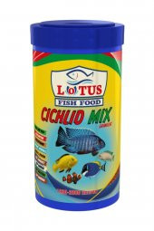 Cichlid Mix Granül 250 Ml Malawi Ciklet Yunus Sarı Prenses Ahli Balık Yemi - 1