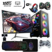 İzoly K303 i7-860 16GB 256GB SSD GT 740 4GB GDDR5 24" Oyuncu Masaüstü Bilgisayarı - 1