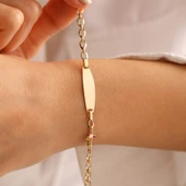 Altın Çocuk Bileklik Takım Form Sarı Kırmızı - 1