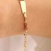 Altın Çocuk Bileklik Sonsuzluk Form Mine - 2