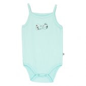 Bibaby Green Flowers Bebek Badi - Mint - 1