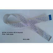 Awm 20624 80C 60V Vw-1 Flex Şerit Kablo 40 Pin 40Cm 40-0.5-40B - 1