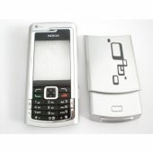 Nokia N72 Kapak ve Tuş Takımı Gri - 1