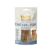 Nutri Canin Tahılsız Tavuk&Balık Sandwich Köpek Ödülü 80 gr - 1