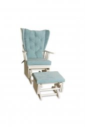 Asedia Mama Puflu Lake Turkuaz Minderli Sallanan Sandalye Emzirme Koltuğu thumbnail 2