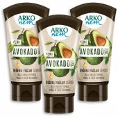 Arko Nem Değerli Yağlar Avokado Yağı Nemlendirici El Kremi 3x60ml - 1