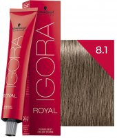 Schwarzkopf Igora Royal Saç Boyası 8.1 Açık Kumral Sandre 60 ml - 1